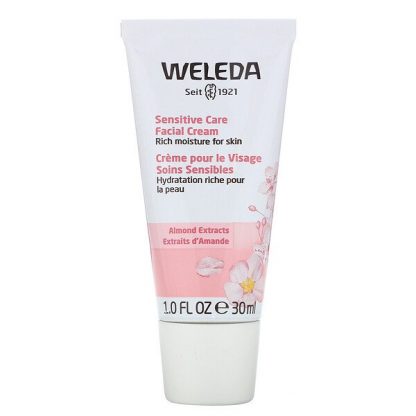 Weleda, Sensitive Care Facial Cream, Almond Extracts, 1.0 fl oz (30 ml)