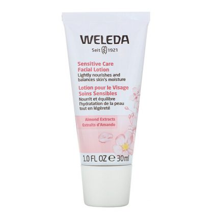 Weleda, Sensitive Care Facial Lotion, Almond Extracts, 1.0 fl oz (30 ml)