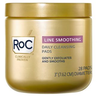 RoC, Line Smoothing Daily Cleansing Pads, 28 Count