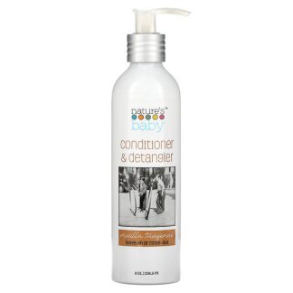 Nature's Baby Organics, Conditioner & Detangler, Vanilla Tangerine, 8 oz (236.5 ml)