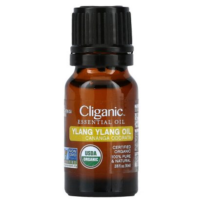 Cliganic, 100% Pure Essential Oil, Ylang Ylang, 0.33 fl oz (10 ml)