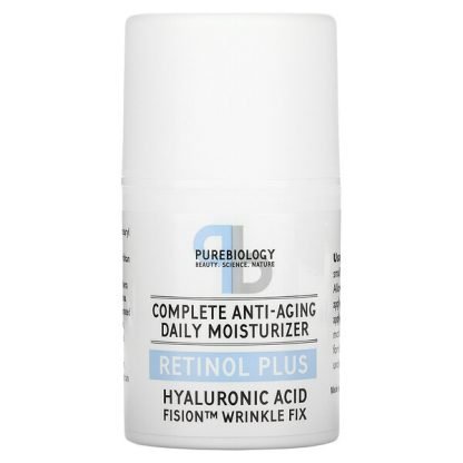 Pure Biology, Complete Anti-Aging Daily Moisturizer, Retinol Plus, 1.7 fl oz