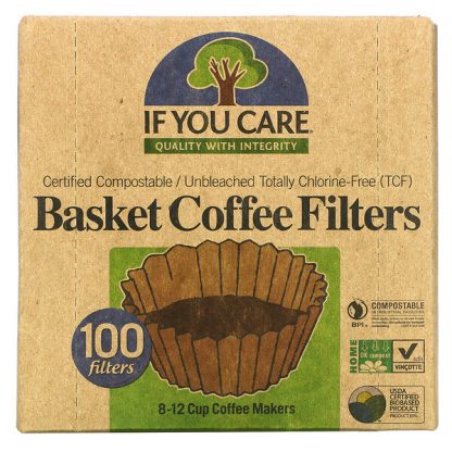 If You Care, Basket Coffee Filters, 100 Filters