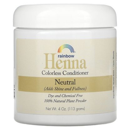 Rainbow Research, Henna, Colorless Conditioner, Neutral, 4 oz (113 g)