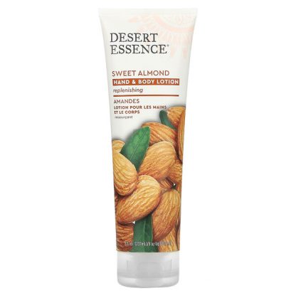 Desert Essence, Hand and Body Lotion, Sweet Almond, 8 fl oz (237 ml)