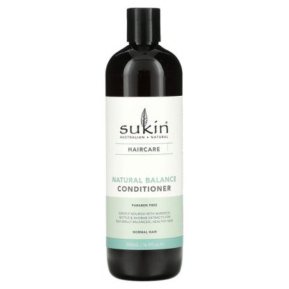 Sukin, Natural Balance Conditioner, Normal Hair, 16.9 fl oz (500 ml)