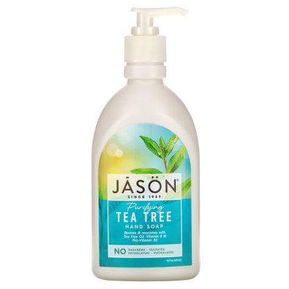 Jason Natural, Hand Soap, Purifying Tea Tree, 16 fl oz (473 ml)