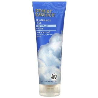 Desert Essence, Body Wash, Fragrance Free, 8 fl oz (237 ml)