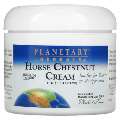 Planetary Herbals, Horse Chestnut Cream, 4 oz (113.4 g)