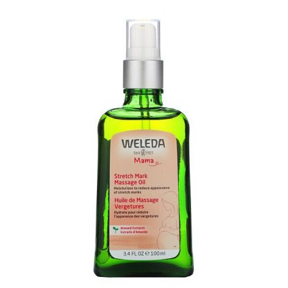 Weleda, Mama, Stretch Mark Massage Oil, Almond Extracts, 3.4 fl oz (100 ml)