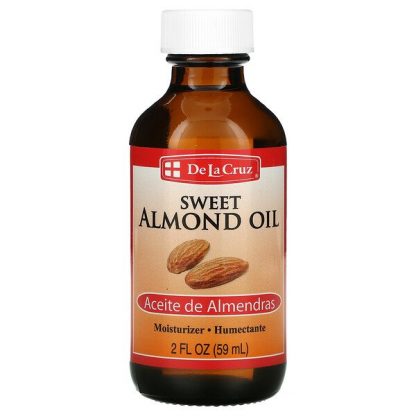 De La Cruz, Sweet Almond Oil, 2 fl oz (59 ml)