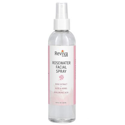 Reviva Labs, Rosewater Facial Spray, 8 fl oz (236 ml)