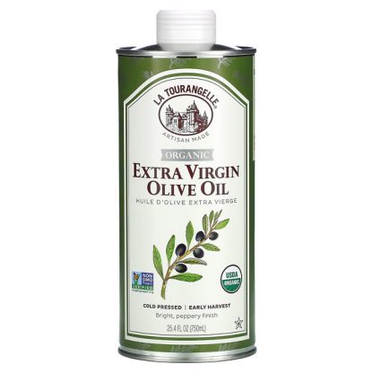 La Tourangelle, Organic Extra Virgin Olive Oil, 25.4 fl oz (750 ml)