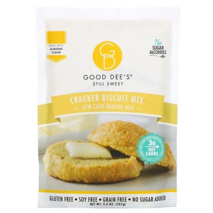 Good Dee's, Low Carb Baking Mix, Cracker Biscuit Mix, 9.4 oz (267 g)