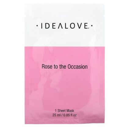 Idealove, Rose to the Occasion, 1 Beauty Sheet Mask, 0.85 fl oz (25 ml)