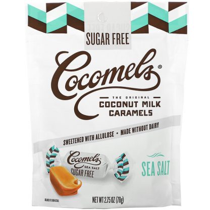 Cocomels, Coconut Milk Caramels, Sugar Free, Sea Salt, 2.75 oz (78 g)