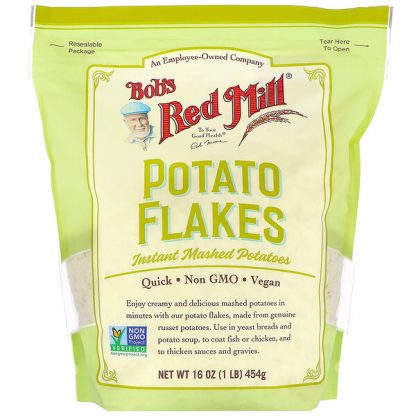 Bob's Red Mill, Potato Flakes, Instant Mashed Potatoes, 16 oz (454 g)