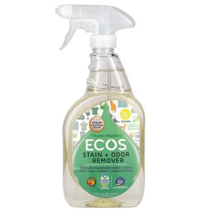 Earth Friendly Products, Ecos, Stain + Odor Remover, Lemon, 22 fl oz (650 ml)