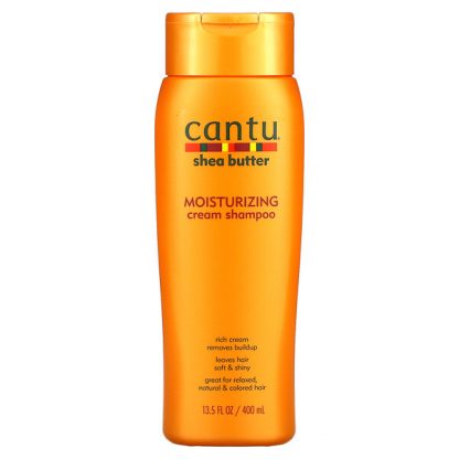 Cantu, Shea Butter, Moisturizing Cream Shampoo, 13.5 fl oz (400 ml)