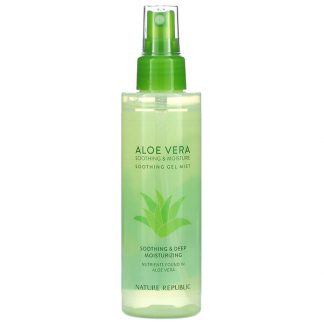 Nature Republic, Aloe Vera Soothing Gel Mist, 5.24 fl oz (155 ml)