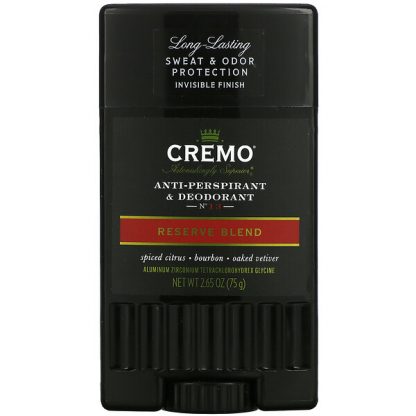 Cremo, Anti-Perspirant & Deodorant, No.13, Reserve Blend, 2.65 oz (75 g)