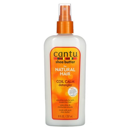 Cantu, Shea Butter for Natural Hair, Coil Calm Detangler, 8 fl oz (237 ml)