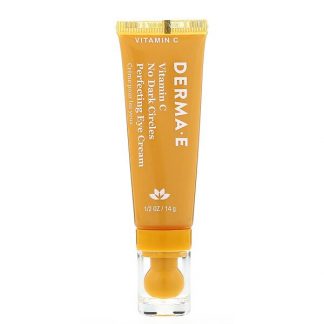 Derma E, Vitamin C, No Dark Circles Perfecting Eye Cream, 0.5 oz (14 g)