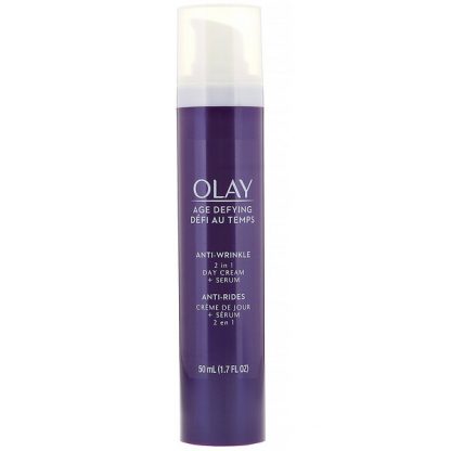 Olay, Age Defying, Anti-Wrinkle, 2-in-1 Day Cream + Serum, 1.7 fl oz (50 ml)