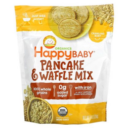 Happy Family Organics, Pancake & Waffle Mix, 8 oz (226 g)