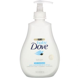 Dove, Baby, Lotion, Rich Moisture, 13 fl oz (384 ml)