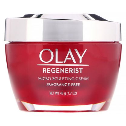 Olay, Regenerist, Micro-Sculpting Cream, Fragrance-Free, 1.7 oz (48 g)