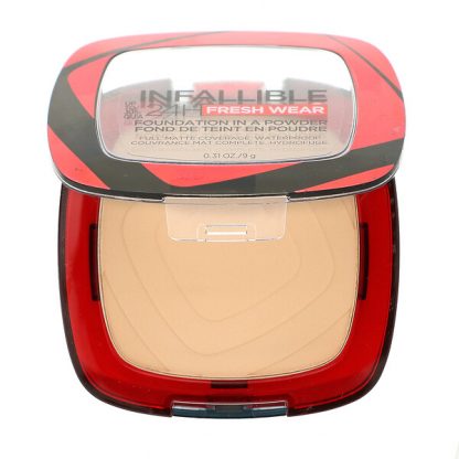 L'Oreal, Infallible 24H Fresh Wear, Foundation In A Powder, 120 Vanilla, 0.31 oz (9 g)