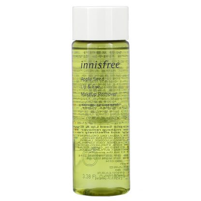 Innisfree, Apple Seed Lip & Eye Makeup Remover, 3.38 fl oz (100 ml)