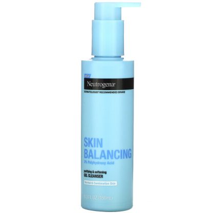 Neutrogena, Skin Balancing Gel Cleanser, 6.3 fl oz (186 ml)