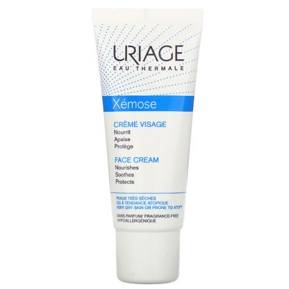 Uriage, Xemose, Face Cream, Fragrance-Free, 1.35 fl oz (40 ml)