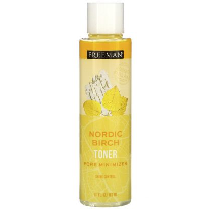 Freeman Beauty, Nordic Birch Toner, Pore Minimizer, Shine Control, 6.1 fl oz (180 ml)