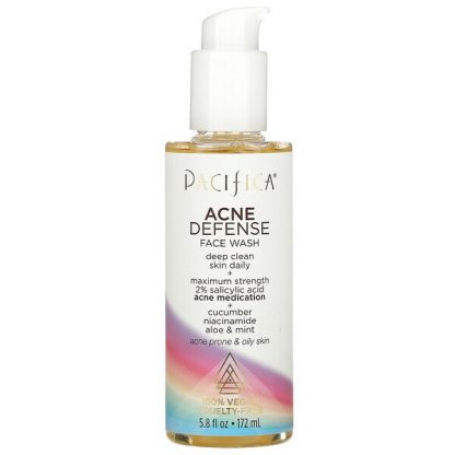 Pacifica, Acne Defense Face Wash, 5.8 fl oz (172 ml)