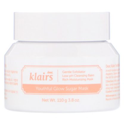 Dear, Klairs, Youthful Glow Sugar Beauty Mask, 3.8 oz (110 g)