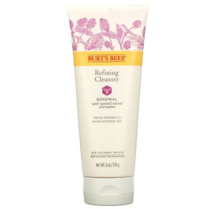 Burt's Bees, Refining Cleanser with Natural Retinol Alternative, Renewal, 6 oz (170 g)