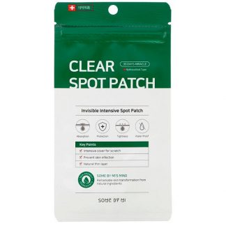 Some By Mi, 30 Days Miracle Clear Spot Patch, 18 Patches