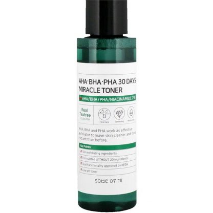 Some By Mi, AHA. BHA. PHA 30 Days Miracle Toner, 150 ml