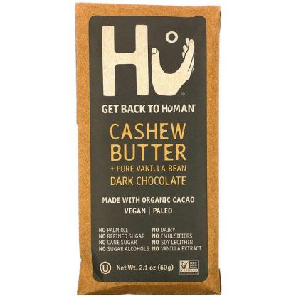 Hu, Cashew Butter + Pure Vanilla Bean Dark Chocolate, 2.1 oz (60 g)