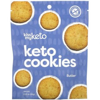 Kiss My Keto, Keto Cookies, Butter, 2.25 oz (64 g)