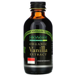 Frontier Co-op, Organic Vanilla Extract, 2 fl oz (59 ml)