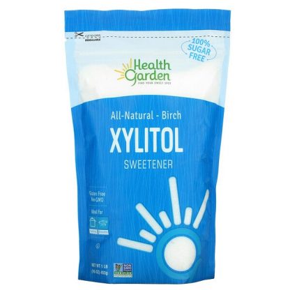 Health Garden, All Natural Birch Xylitol Sweetener, 16 oz (453 g)