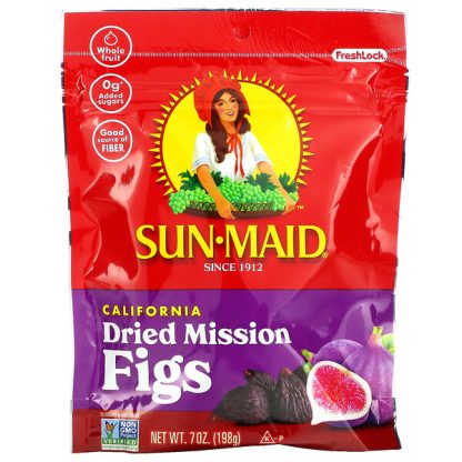 Sun-Maid, California Dried Mission Figs, 7 oz (198 g)