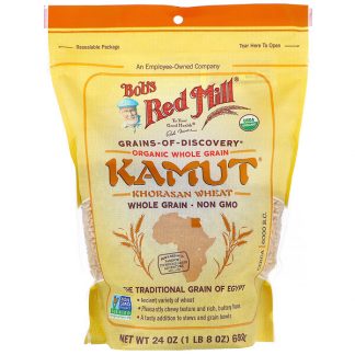 Bob's Red Mill, Organic Kamut, Whole Grain, 24 oz (680 g)