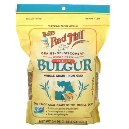 Bob's Red Mill, Red Bulgur, Whole Grain, 24 oz (680 g)