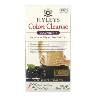 Hyleys Tea, Colon Cleanse, Blackberry , 25 Tea Bags, 1.32 oz (37.5 g)