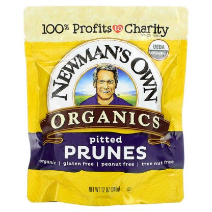 Newman's Own Organics, Organics, Pitted Prunes, 12 oz (340 g)